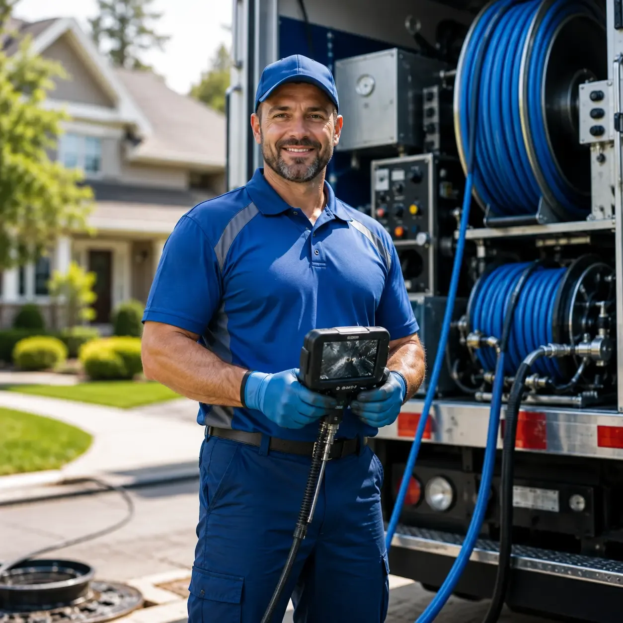 Local outdoor drain cleaning specialists in Hermann, MO